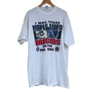 Wayne Gretzkys Last Game April 18, 1999 NWT Vintage Tshirt